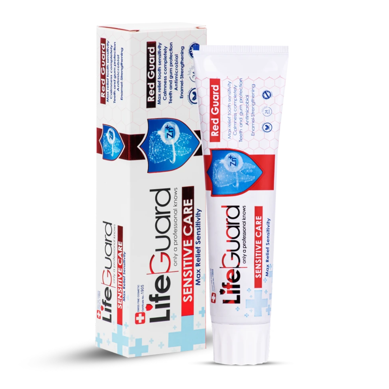 lifeguard red guard toothpaste خمیر دندان حساس red guard لایف گارد