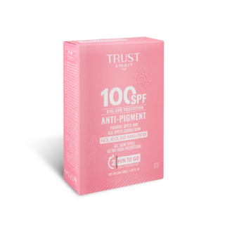 کرم ضدآفتاب بدون رنگ SPF100 تراست اسمارت