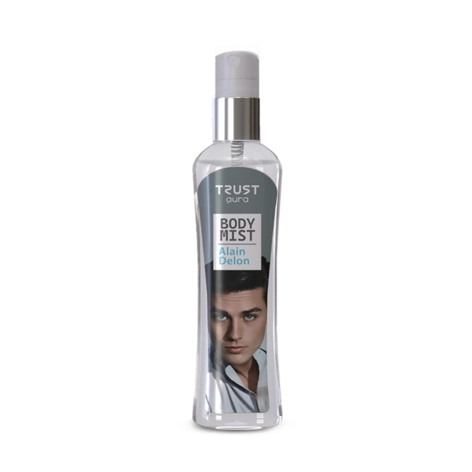 alain delon bodymist بادی میست مردانه TRUST aura مدل Alain Delon